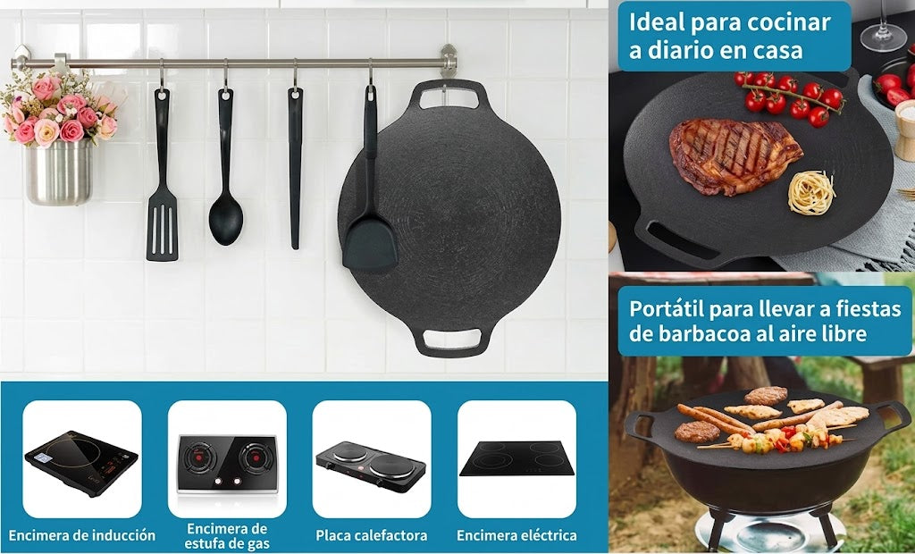 Plancha Coreana Antiadherente