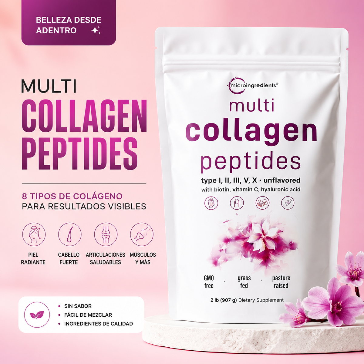Colágeno Hidrolizado Multi Péptidos