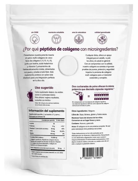 Colágeno Hidrolizado Multi Péptidos
